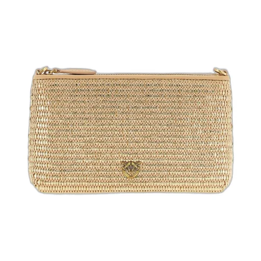 Pinko Small Flat Laminated Handbag