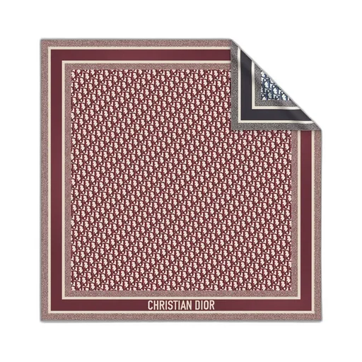 Dior Oblique Diortwin 90 Square Scarf