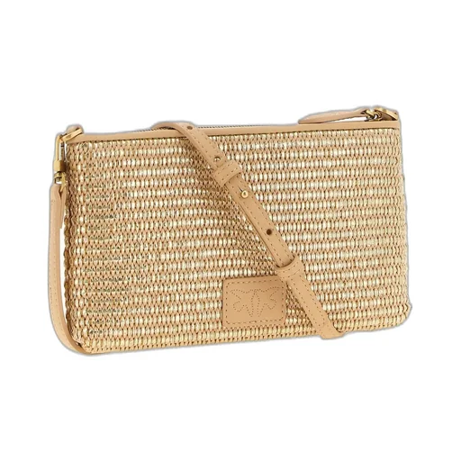 Pinko Small Flat Laminated Handbag