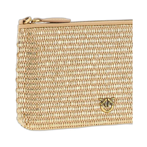 Pinko Small Flat Laminated Handbag