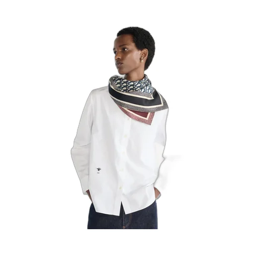 Dior Oblique Diortwin 90 Square Scarf