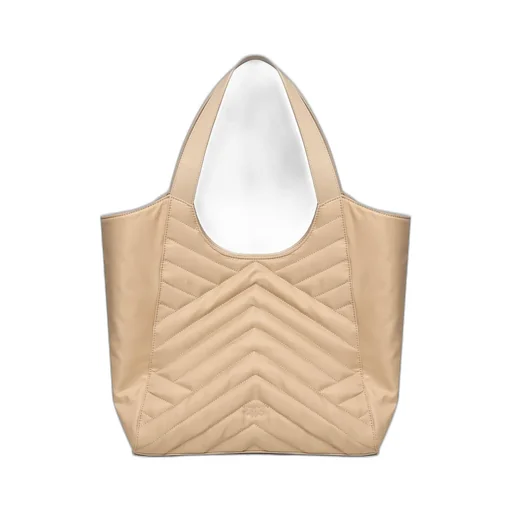 Pinko Puzzle-Quilted Shopper Bag
