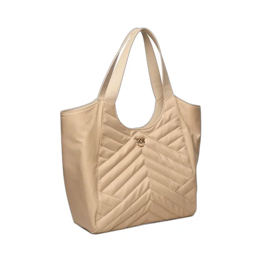 Pinko Puzzle-Quilted Shopper Bag