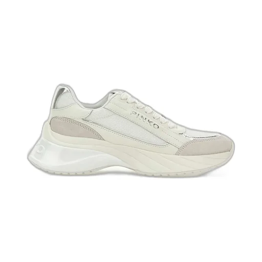 Pinko Ariel 07 Logo Lettering Lace-Up Sneakers
