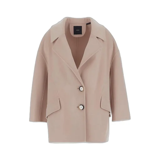 Pinko Long-Sleeved Single Breasted Coat