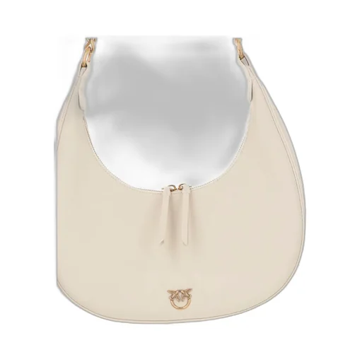 Pinko Logo-Plaque Zipped Shoulder Bag
