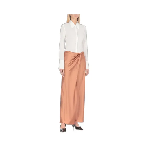 Pinko Long Sleeved Stretch Georgette Shirt