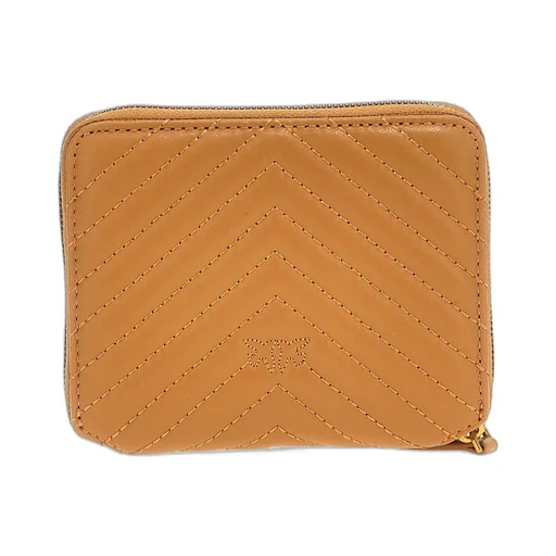 Pinko Taylor Logo Plaque Zipped Wallet