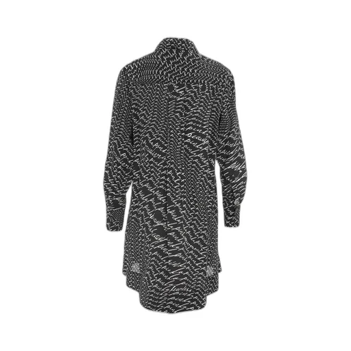 Pinko Asterix Fluid Logo Printed Mini Dress