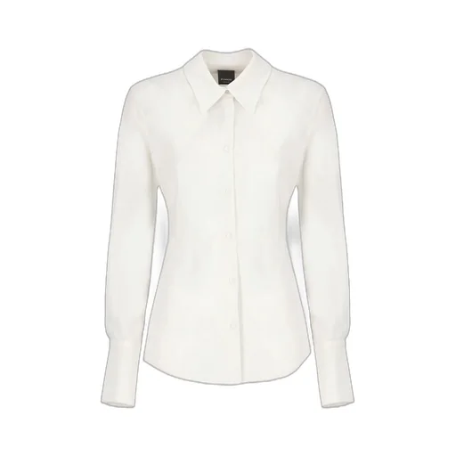 Pinko Long Sleeved Stretch Georgette Shirt