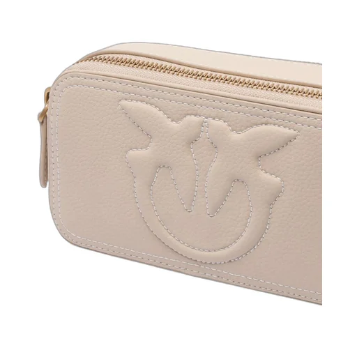 Pinko Carrie Logo Embossed Camera Bag