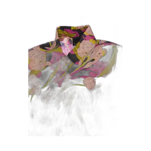Pinko Floral-Printed Long-Sleeved Buttoned Shirt