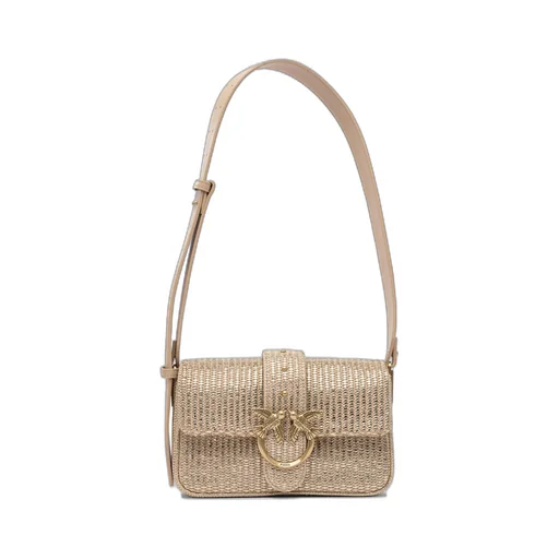 Pinko Love One Chain-Linked Crossbody Bag