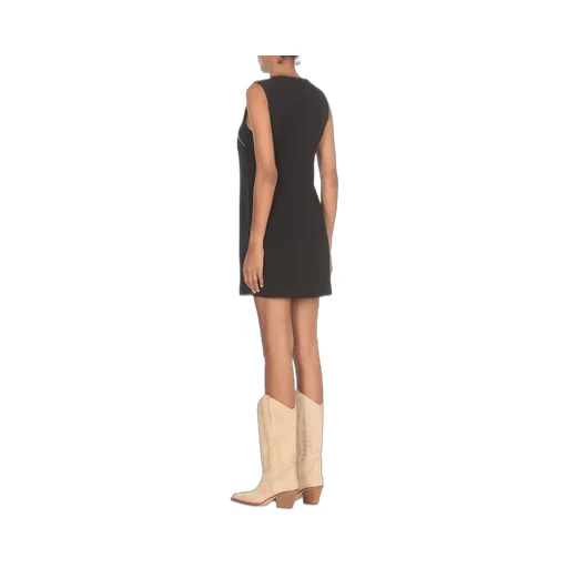 Pinko Asymmetric Zip Mini Dress