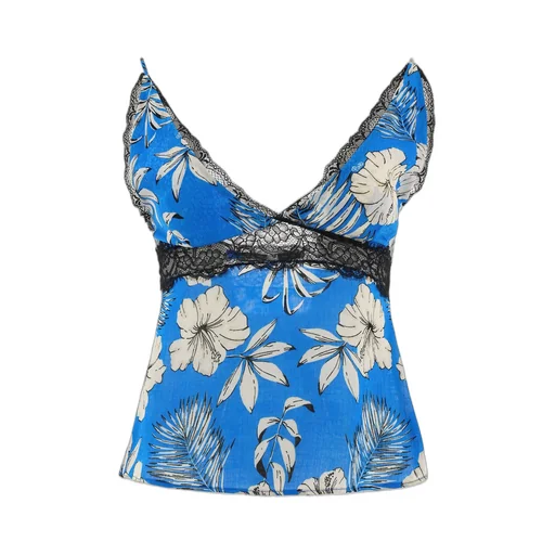 Pinko Graphic Floral Top