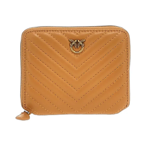 Pinko Taylor Logo Plaque Zipped Wallet