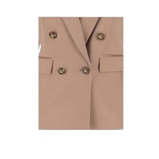 Pinko Long-Sleeved Double Breasted Jacket