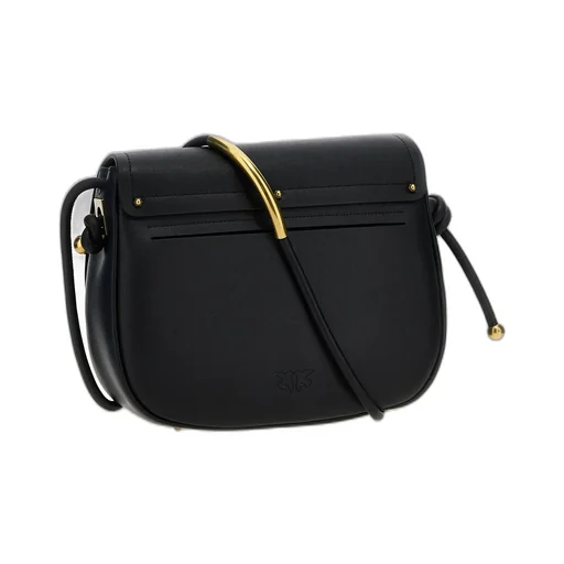 Pinko Saddle Foldover Crossbody Bag
