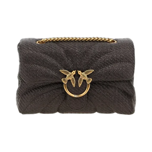 Pinko Love Puff Chain Linked Crossbody Bag