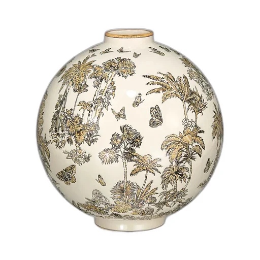 Large Round Vase