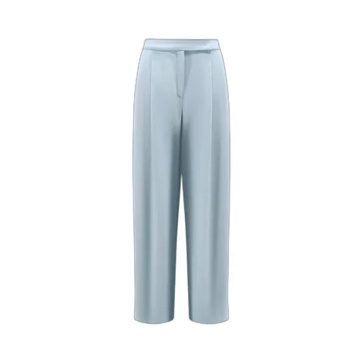 Pinko Darts Elegant Wide-Leg Trousers