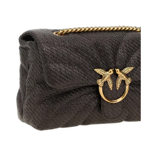 Pinko Love Puff Chain Linked Crossbody Bag