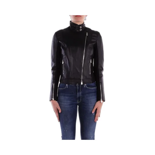 Pinko Leather Biker Jacket