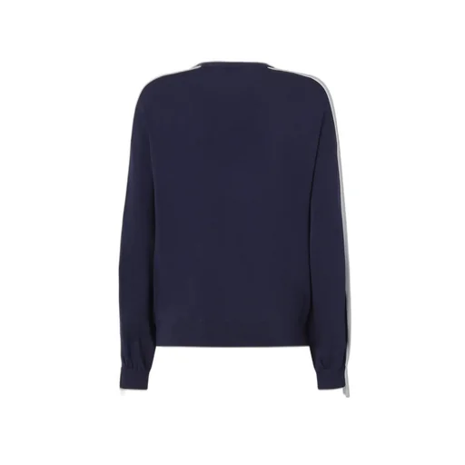 Pinko Emporio Raised Logo Wide Sleeves Crew-Neck Sweatshirt