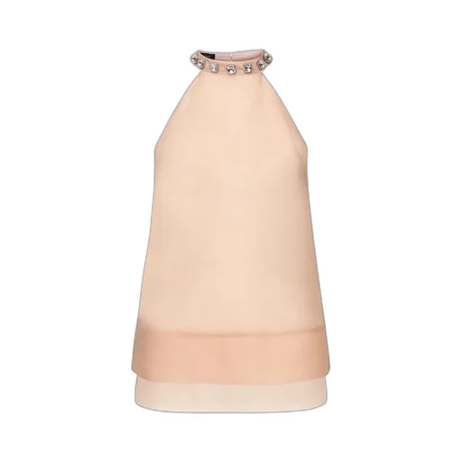 Pinko Embellished Organza Top
