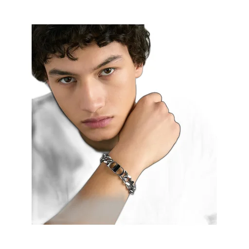 Cd Icon Chain Link Bracelet