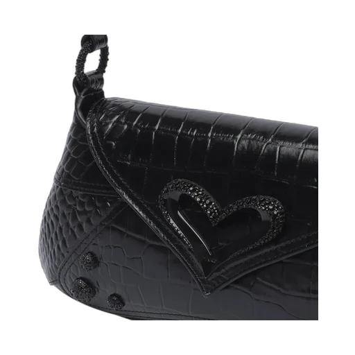 Pinko Heart Embellished Shoulder Bag