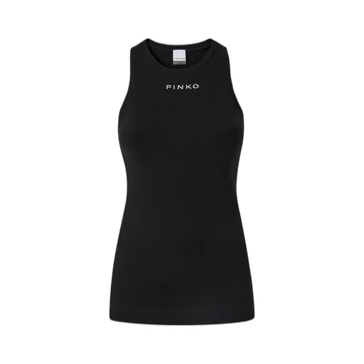 Pinko Logo Printed Tank Top