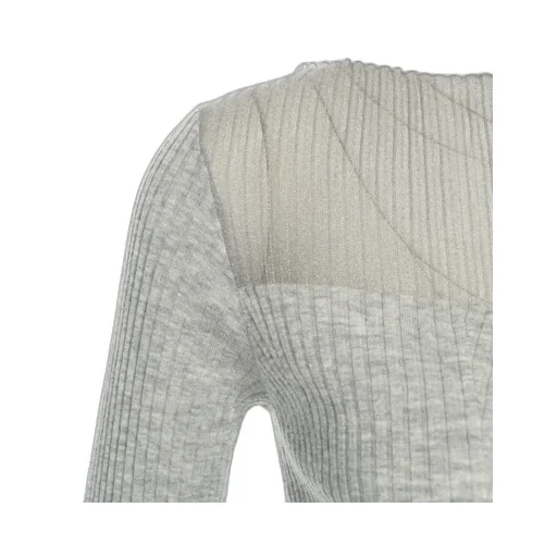 Pinko Long-Sleeved Ribbed Jumper