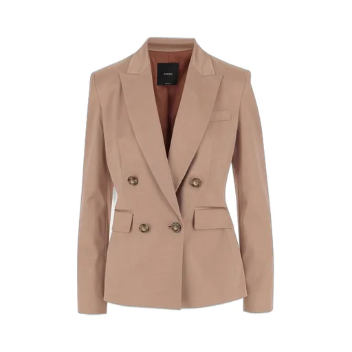 Pinko Long-Sleeved Double Breasted Jacket