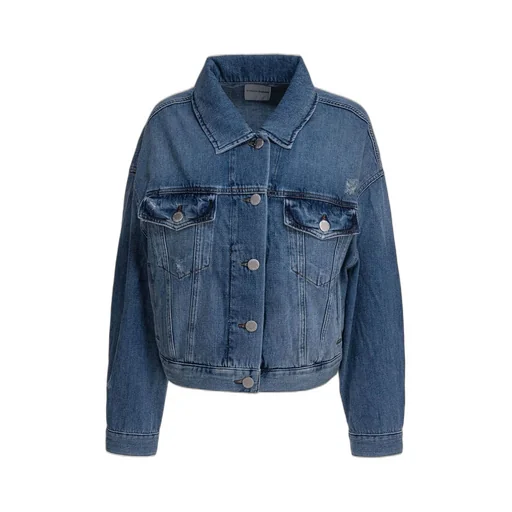 Pinko Classic Collar Denim Jacket