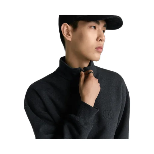 Cd Icon Half-Zip Sweatshirt