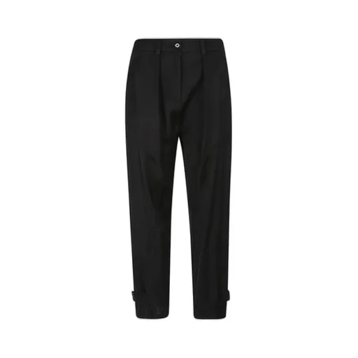 Pinko Satin Button Detailed Pants
