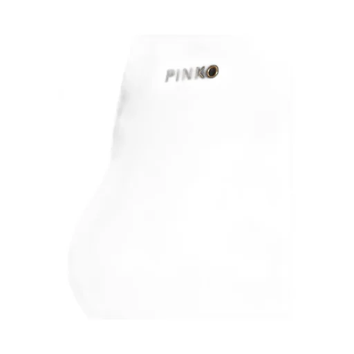 Pinko Logo Lettering Ribbed Top