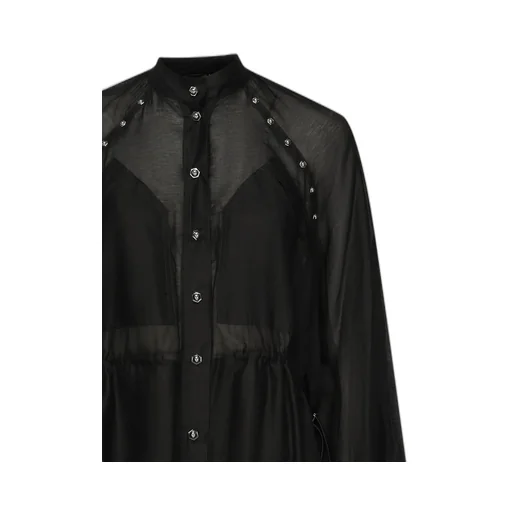 Pinko Long-Sleeved Studded Dress