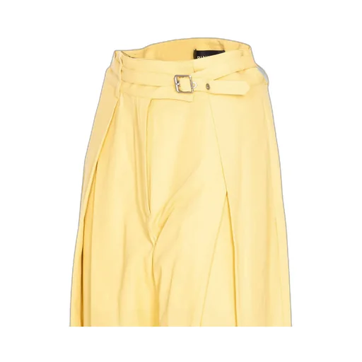 Pinko Waist Straps Wide-Leg Trousers