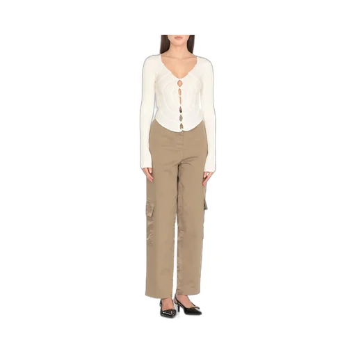 Pinko Sunny Design Slim-Fit Ribbed Cardigan