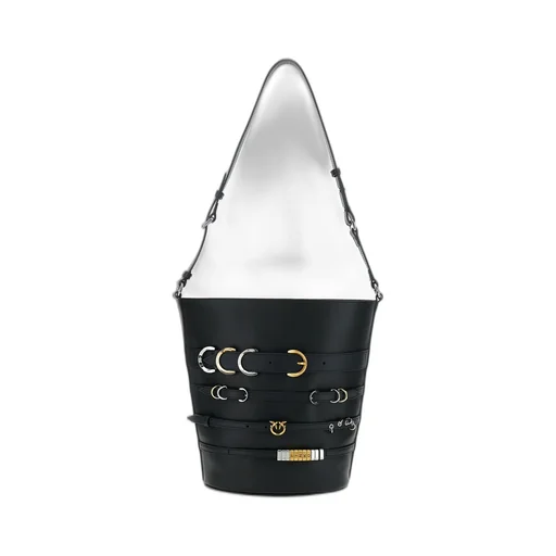 Pinko Large Strapped Bucket Bag
