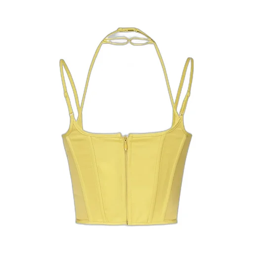 Pinko Zipped Sleeveless Top