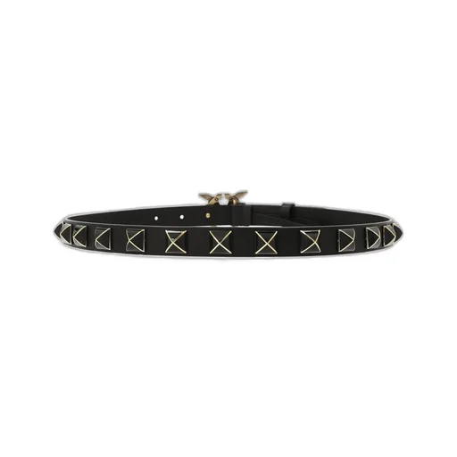 Pinko Stud Embellished Thin Love Birds Belt