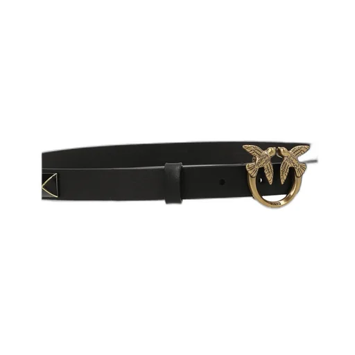 Pinko Stud Embellished Thin Love Birds Belt