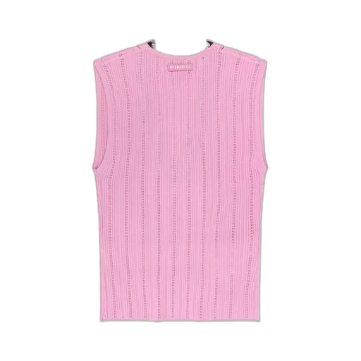 Pinko V-Neck Knitted Vest