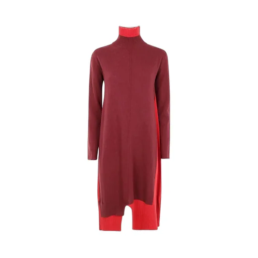 Pierantoniogaspari Block Color Wool Dress