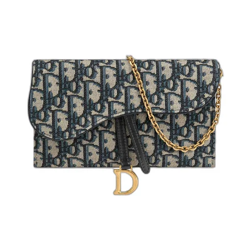 Small Saddle Pouch With Chain