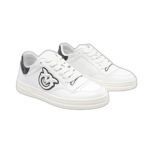 Pinko Gem Lace-Up Sneakers