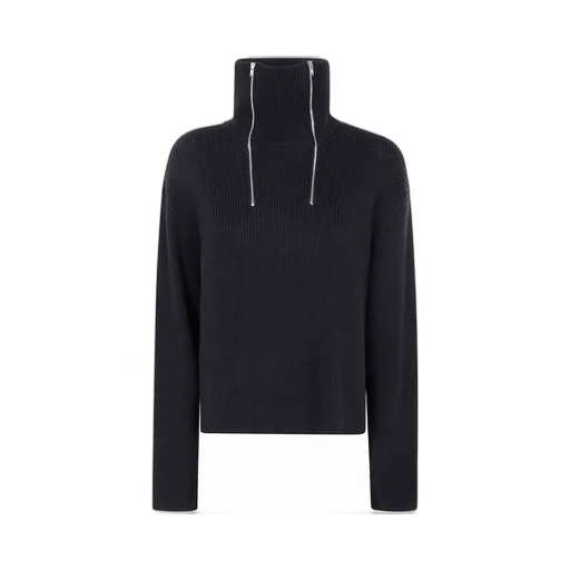 Pierantoniogaspari Zip High Neck Knitwear